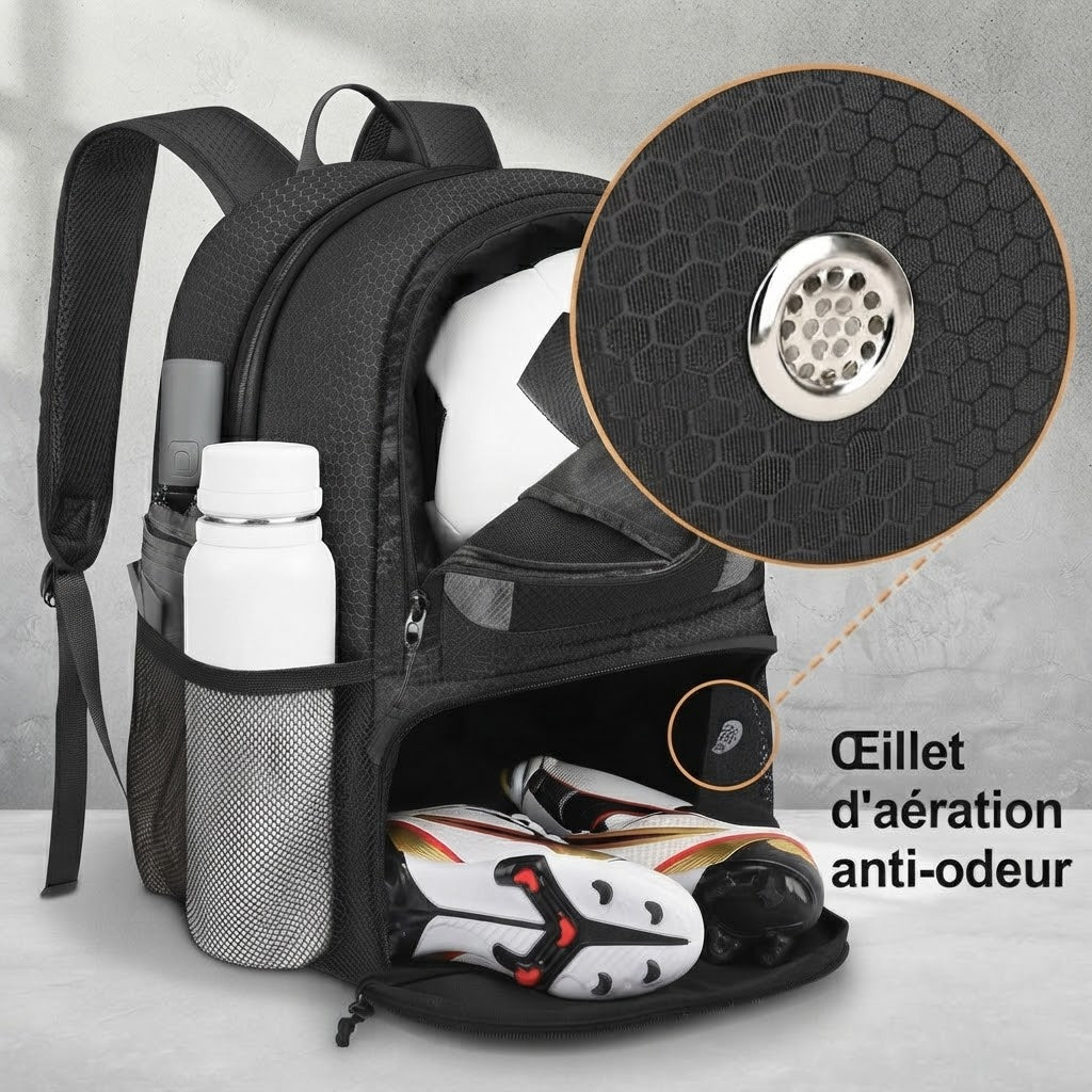 Sac à dos de football